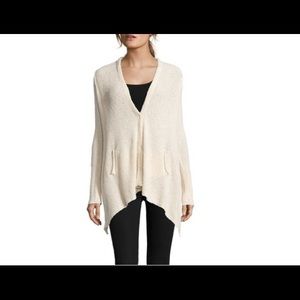 Free People shark bite cardigan